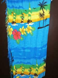 Kids Costumes to Hire - Sarong - Beach Hawaii Tropical Pool Party